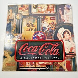 Coca Cola Calendar--Coca Cola‎ with Vintage Ads Retro Advertising Images 1996